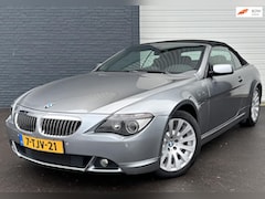 BMW 6-serie Cabrio - 650i High Executive NAVI/YOUNGTIMER/MEMORY/LEDER/