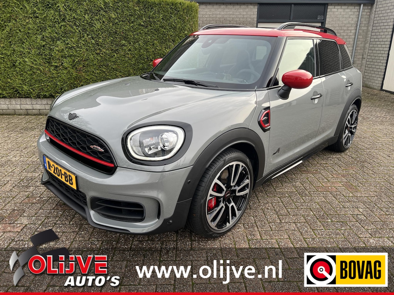 MINI Countryman - 2.0 John Cooper Works ALL4 White Silver Edition Mini 2.0 John Cooper Works ALL4 White Silver Edition - AutoWereld.nl