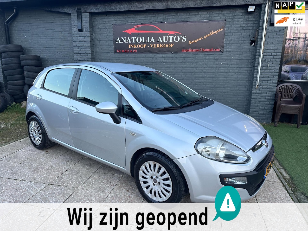 Fiat Punto Evo - 1.3 M-Jet Dynamic 1.3 M-Jet Dynamic - AutoWereld.nl