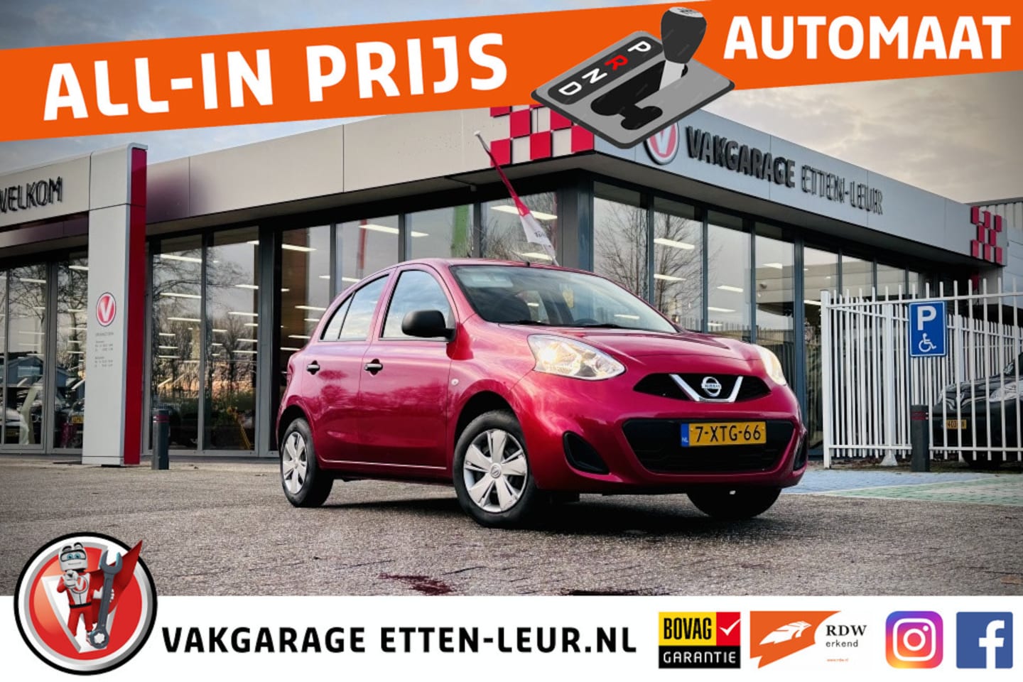 Nissan Micra - 1.2 Visia Pack 1.2 Visia Pack - AutoWereld.nl