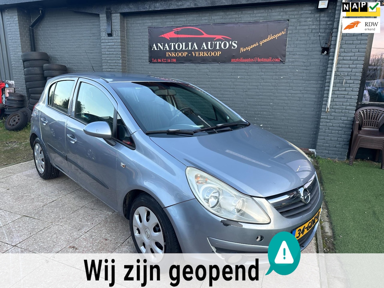 Opel Corsa - 1.4-16V Enjoy*APK*AIRCO* - AutoWereld.nl