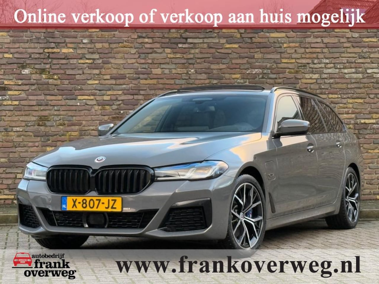 BMW 5-serie - 530E Plug-in Hybride M-Sport Panodak Head-Up ACC Leer - AutoWereld.nl