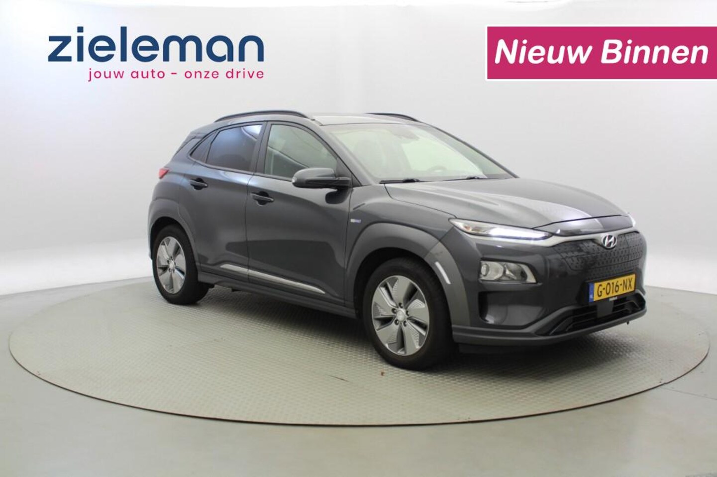 Hyundai Kona Electric - EV Fashion 64 kWh - Leer, Camera - AutoWereld.nl