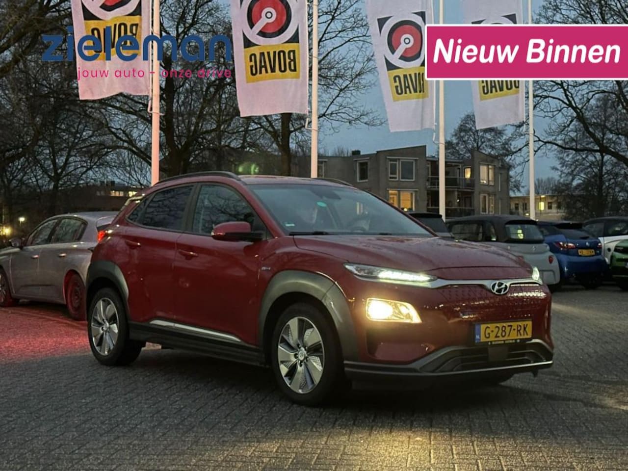 Hyundai Kona Electric - EV Fashion 64 kWh - Carplay, Camera - AutoWereld.nl