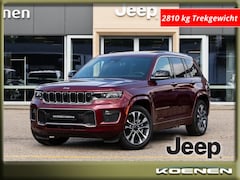 Jeep Grand Cherokee - Grand-cherokee 3.6i V6 4x4 Aut OVERLAND / Grijs kenteken / 2 persoons/ 261PK