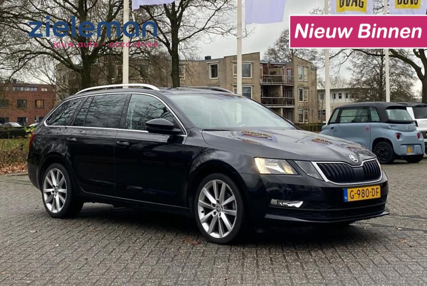 Skoda Octavia Combi - 1.5 TSI Combi Business Edition - Carplay, Stoelverw. - AutoWereld.nl