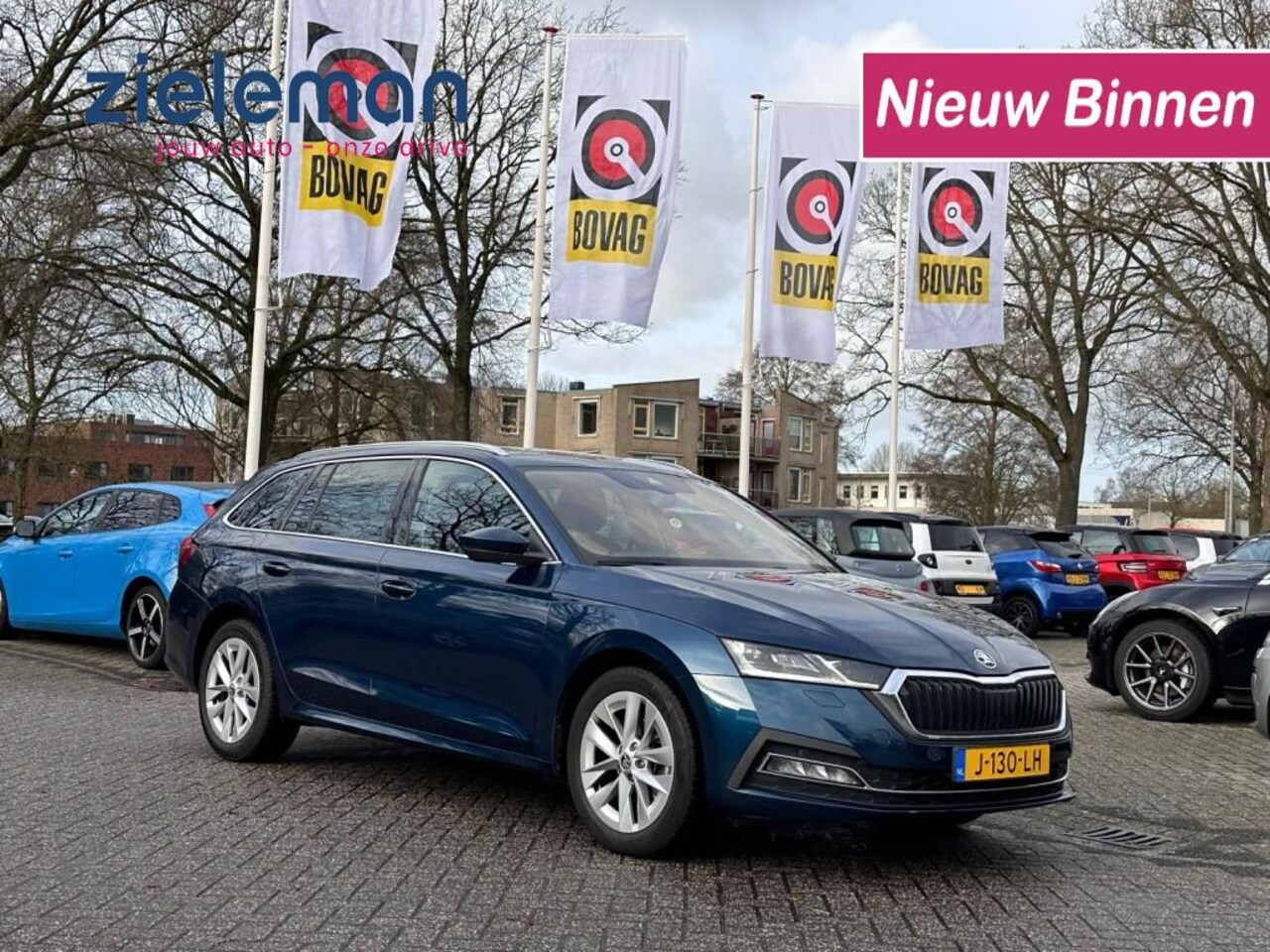 Skoda Octavia Combi - 1.5 TSI Combi First Edition 150PK - Carplay, Panorama, Stoelverw - AutoWereld.nl