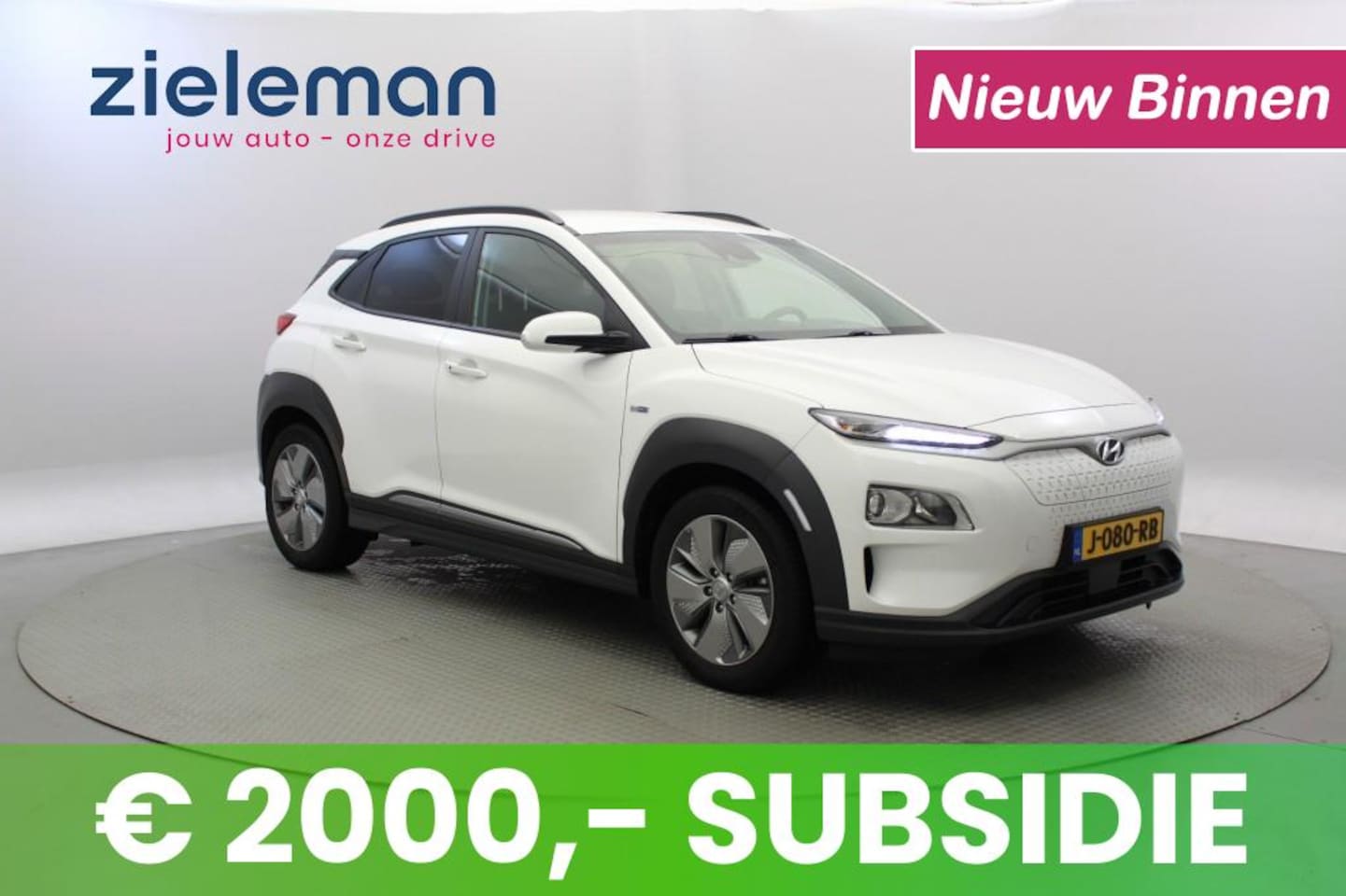 Hyundai Kona Electric - EV Fashion 64 kWh - Carplay, Camera - AutoWereld.nl