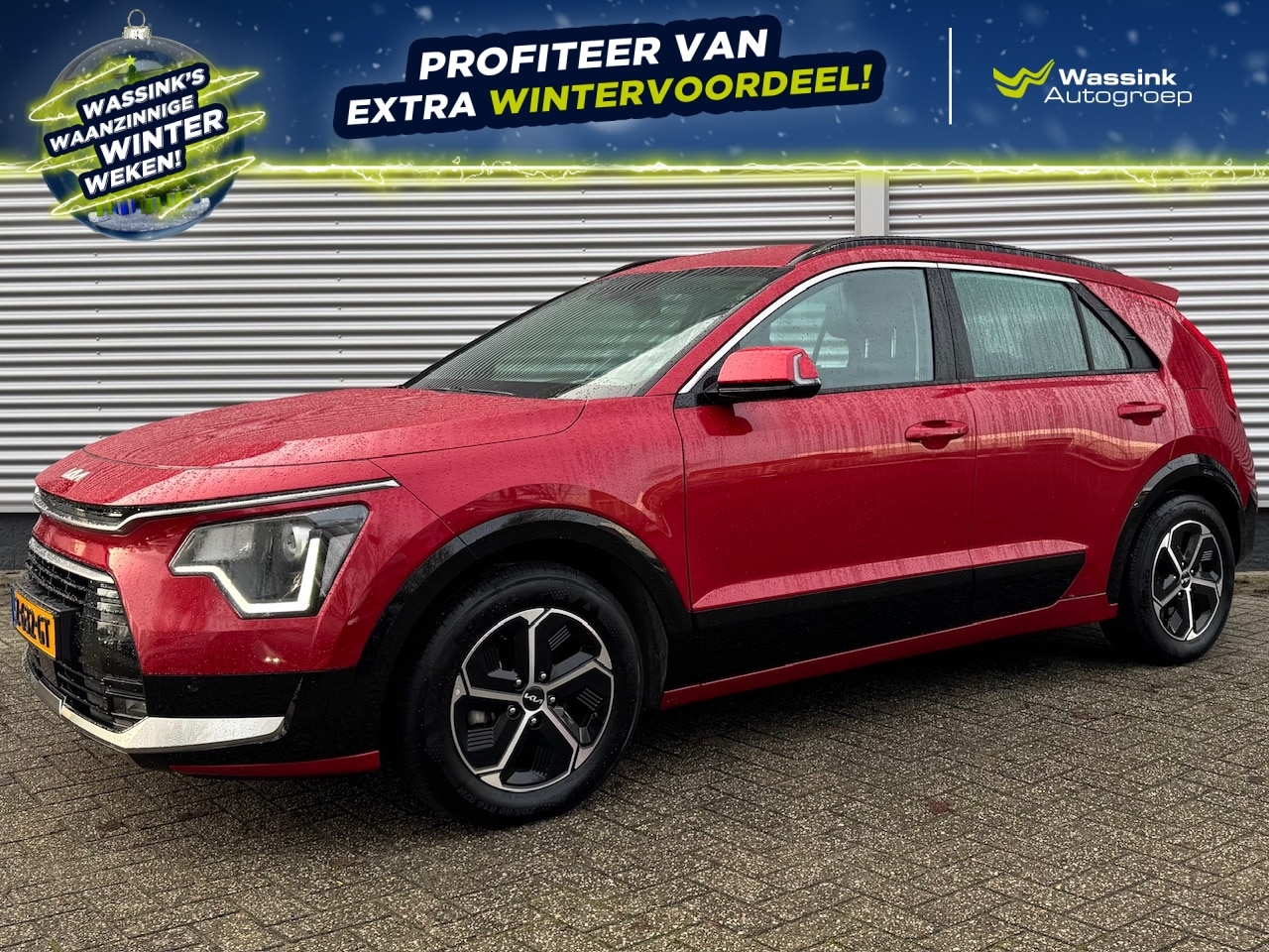 Kia Niro - 1.6 GDi Hybrid 141pk DCT6 DynamicLine | Navigatie | Climate Control | Parkeersensoren voor - AutoWereld.nl