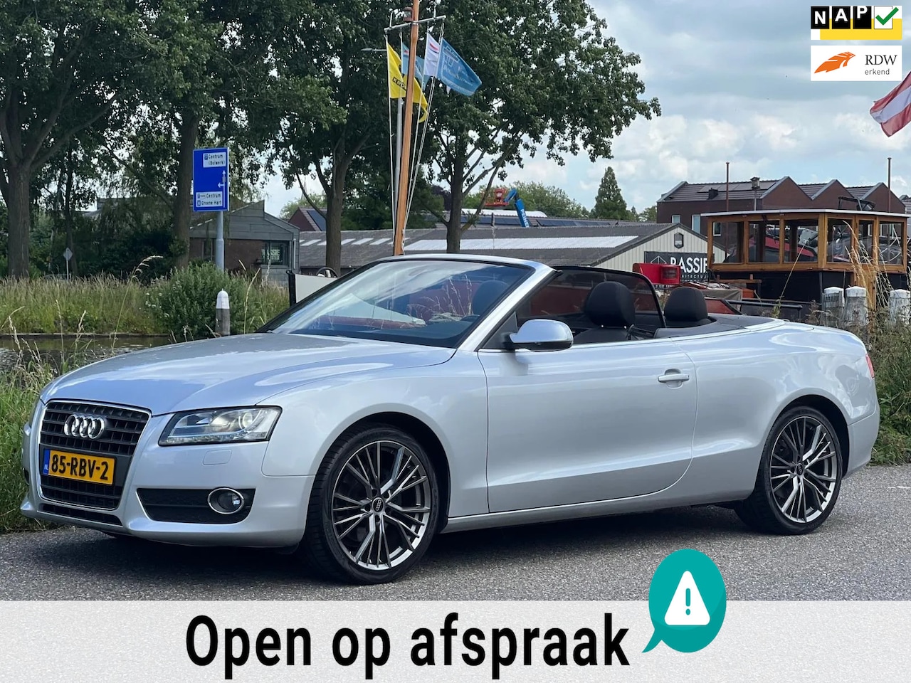 Audi A5 Cabriolet - 1.8 TFSI XENON LED 19 INCH NL-AUTO - AutoWereld.nl