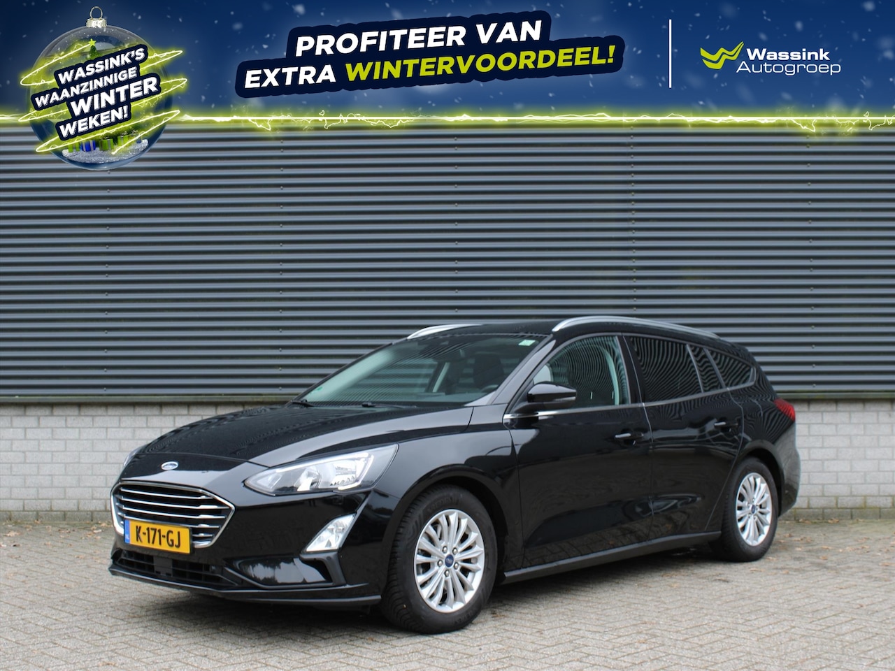 Ford Focus Wagon - 1.0 EcoBoost 125pk ST-Line Business | Parkeersensoren Voor en Achter | Cruise Control | Na - AutoWereld.nl