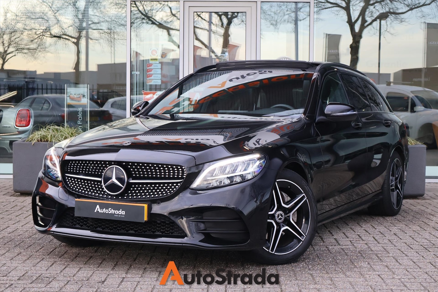 Mercedes-Benz C-klasse Estate - C160 AMG-Line | Virtual | Camera | Pano | LED | Navi - AutoWereld.nl