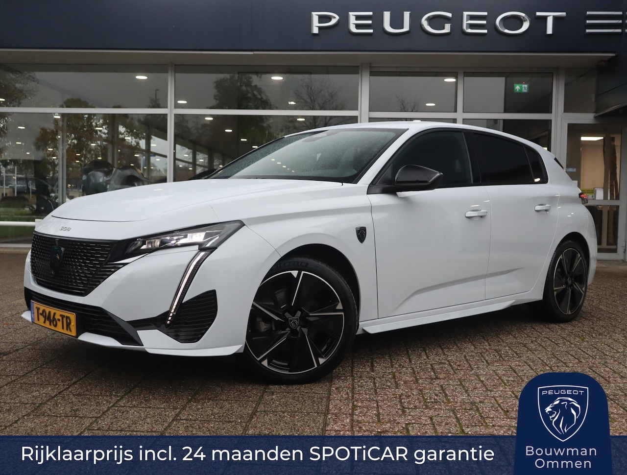 Peugeot E-308 - EV GT First Edition 54 kWh EV GT First Edition 54kWh 156pk, Rijklaarprijs, Navigatie Adaptieve cruise control Stoel- - AutoWereld.nl