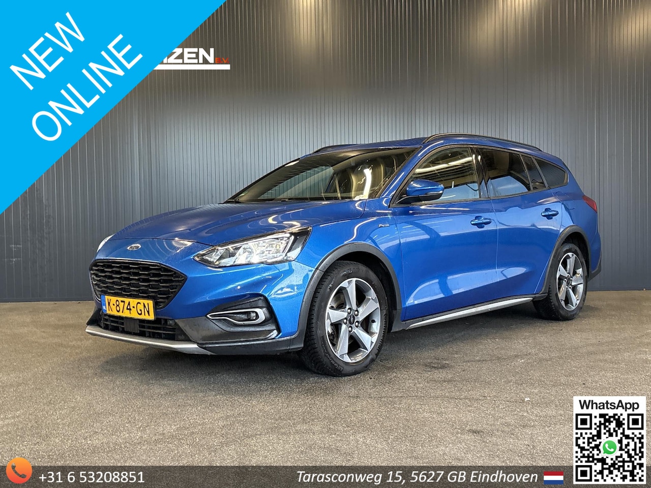 Ford Focus Wagon - 1.0 EcoBoost Hybrid Active X Business | € 7.400,- NETTO! | Digital Dashboard | Camera | El - AutoWereld.nl