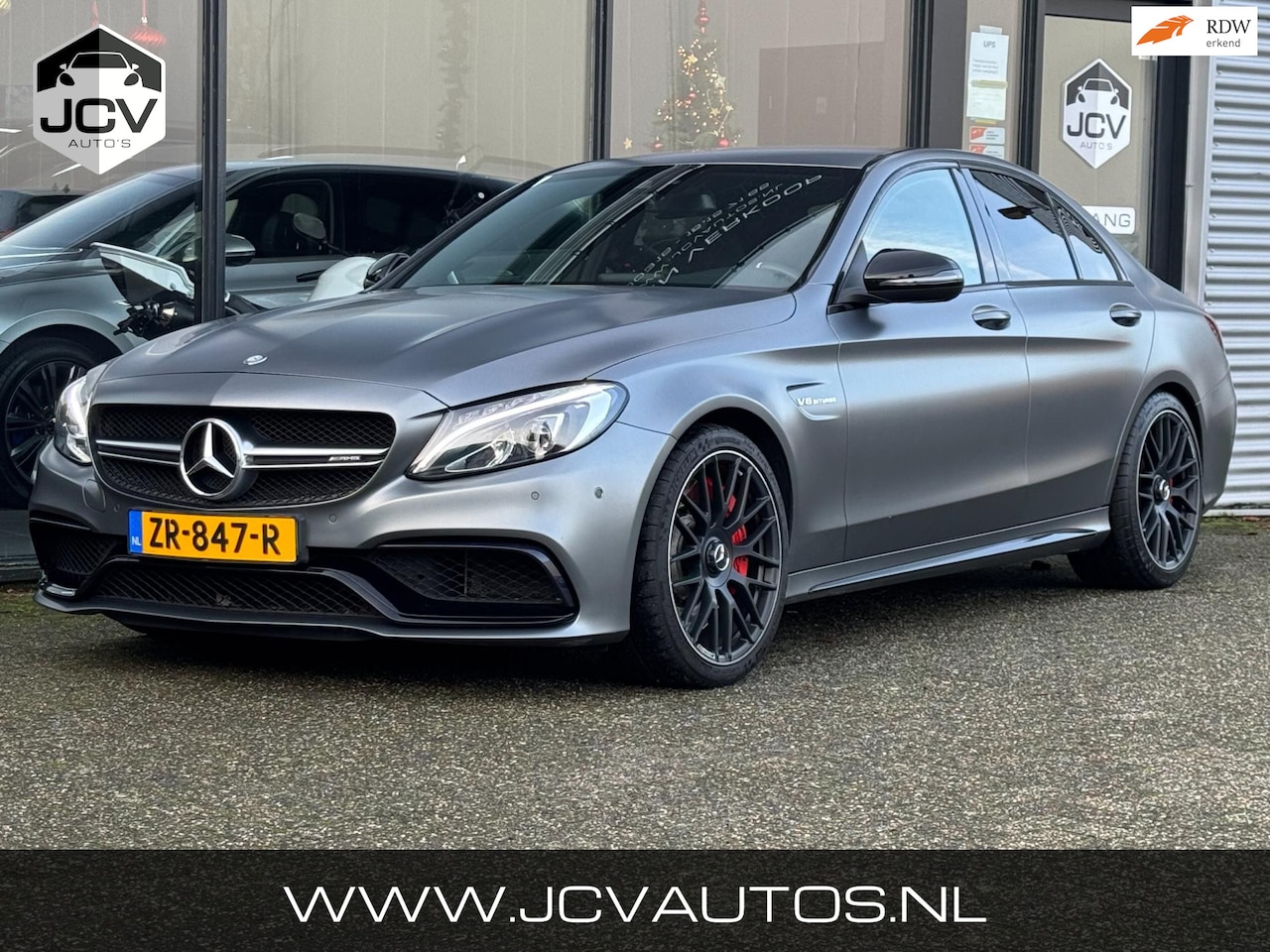 Mercedes-Benz C-klasse - AMG 63 S BURMESTER/CRUISE/CAMERA/APK - AutoWereld.nl