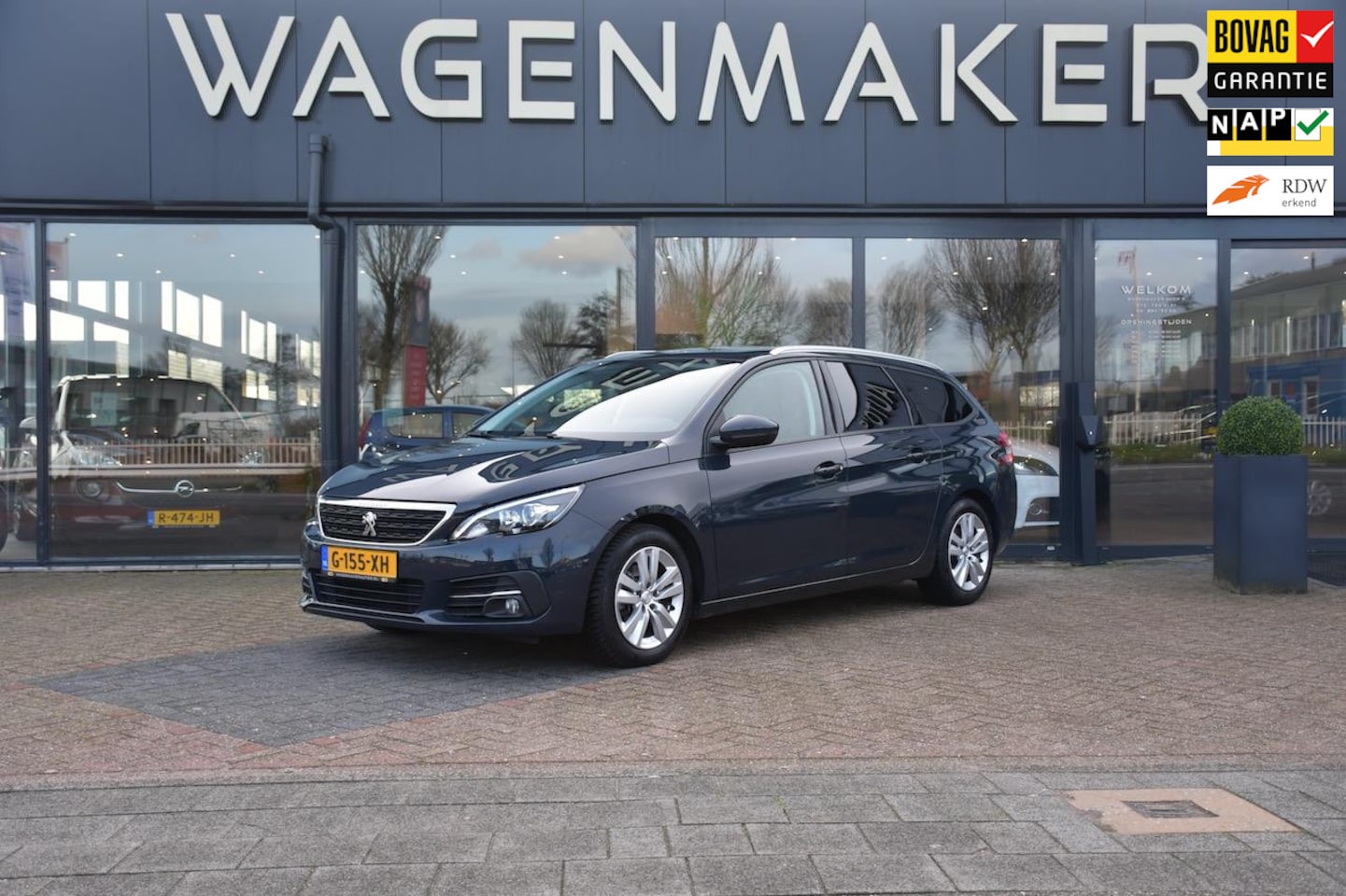 Peugeot 308 SW - 1.2 PureTech Blue Lease Cruise|PANO|NAVI|Carplay - AutoWereld.nl