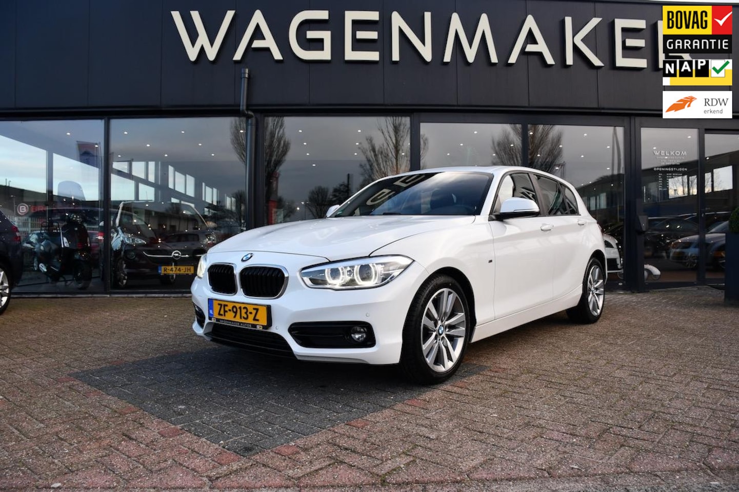 BMW 1-serie - 118i Sport Line Editi Clima|Cruise|NAVI|DealerOH! - AutoWereld.nl