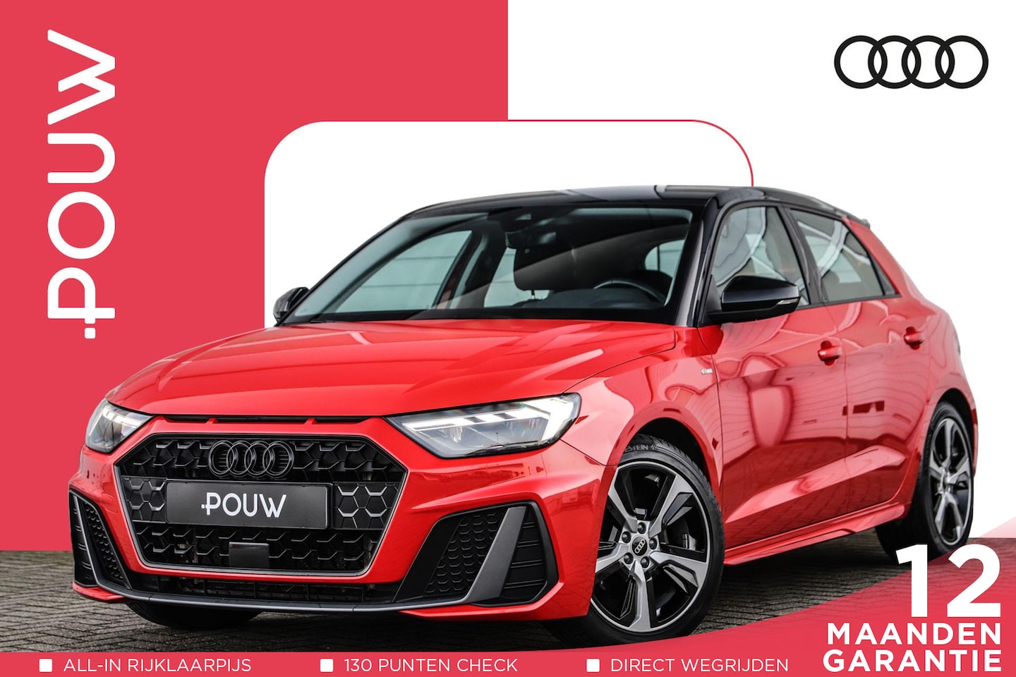 Audi A1 Sportback - 30 TFSI 110pk S-Line | LED-koplampen | Autom. Airco - AutoWereld.nl