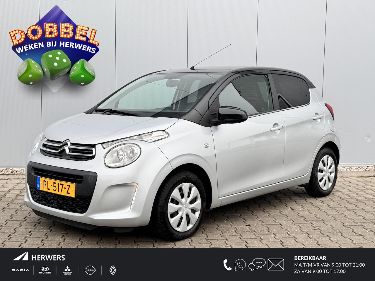 Citroën C1 - 1.0 e-VTi Feel / Cruise Control / Airco / Bluetooth / Centrale Deurvergrendeling / - AutoWereld.nl