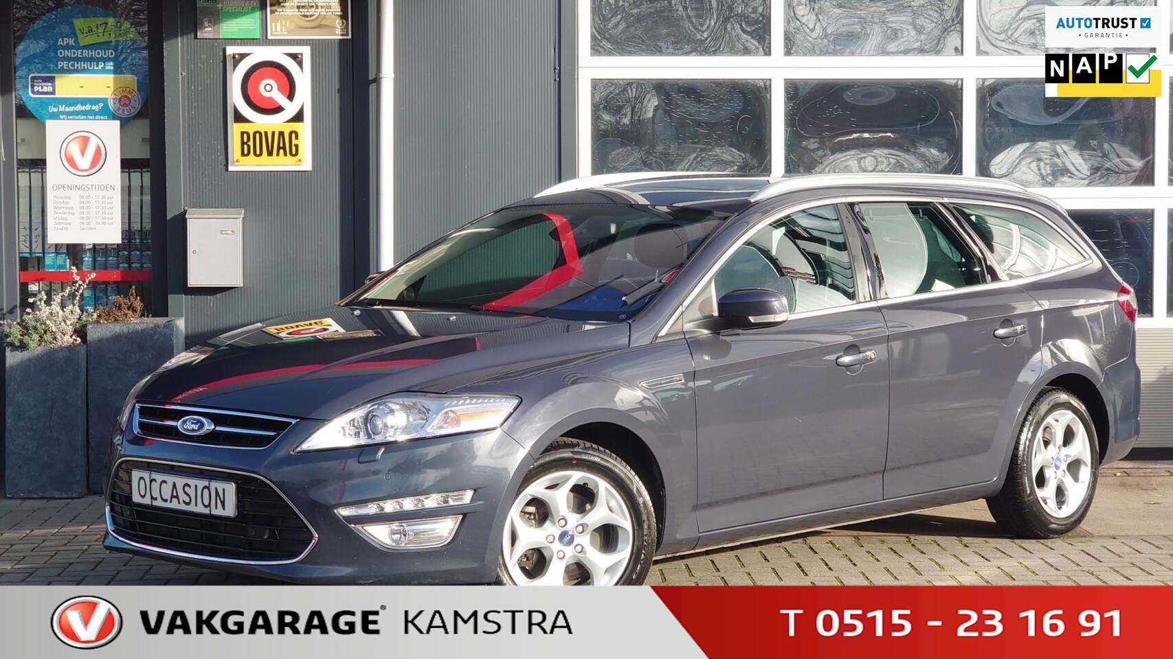 Ford Mondeo Wagon - 1.6 EcoBoost 161PK Clima/Cruise/Navi/PDC - AutoWereld.nl