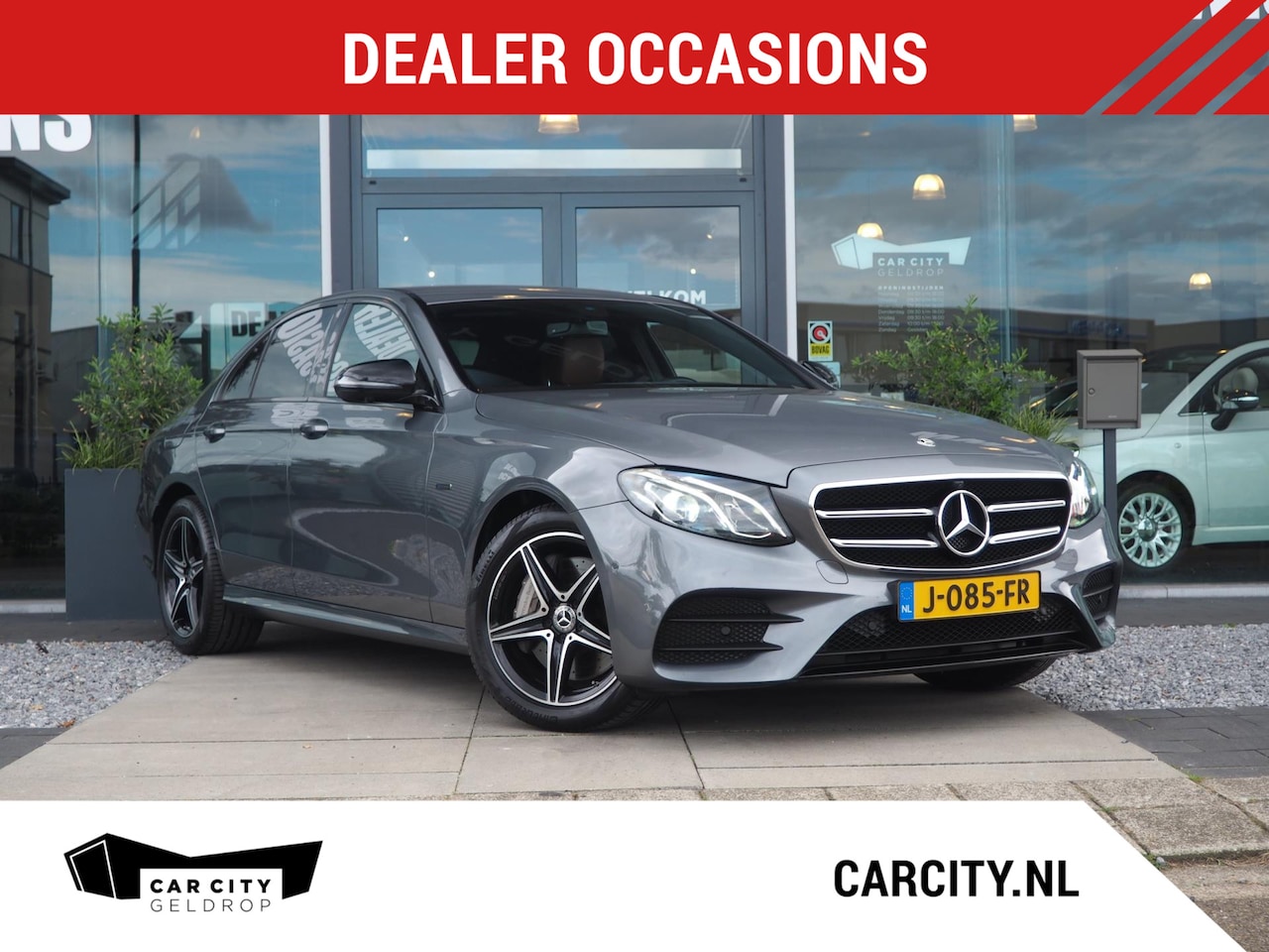 Mercedes-Benz E-klasse - 300 e Business AMG / Ambient / 360 camera / CarPlay / Night / Blindspot / Bruin leder / DA - AutoWereld.nl