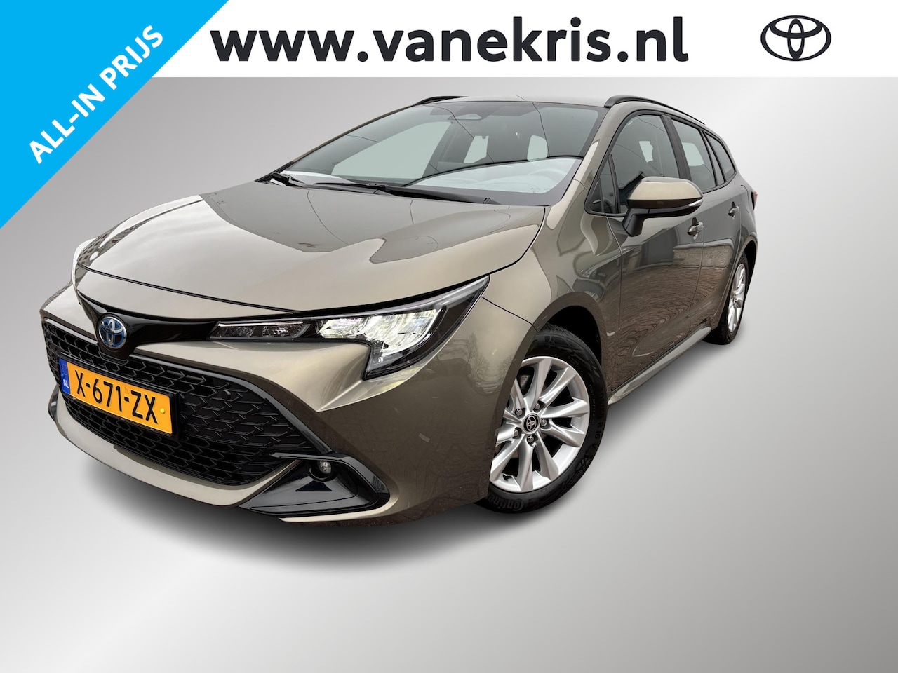 Toyota Corolla Touring Sports - Hybrid 140 Active NL -Auto, Bagagenet, Apple Carplay Android Auto,LM velgen,Led, Adaptive - AutoWereld.nl