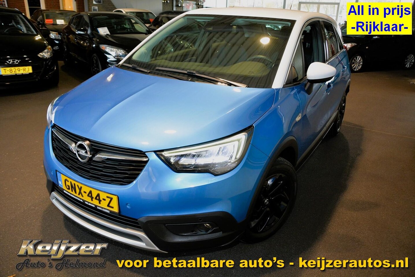 Opel Crossland X - 1.2 120 Jaar Edition 1e eigenaar ! - AutoWereld.nl