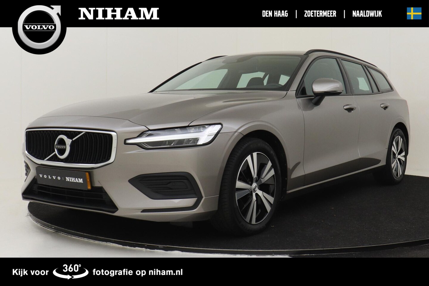 Volvo V60 - B3 (M-HYBRID) MOMENTUM ADVANTAGE -CRUISE|CARPLAY|17"|PDC|LENDENSTEUN - AutoWereld.nl