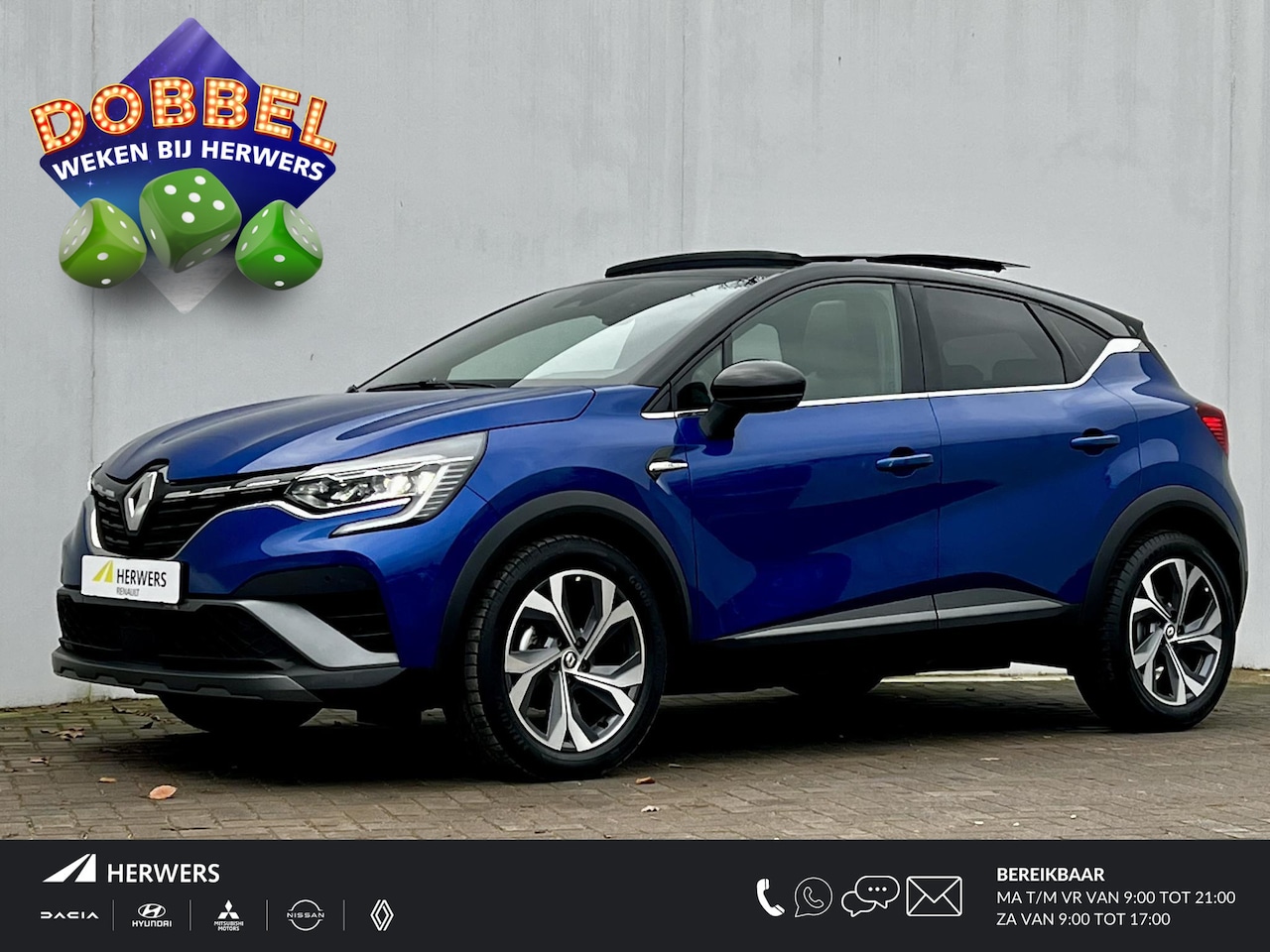 Renault Captur - 1.3 TCe 140 R.S. Line Automaat / Glazen schuif- kanteldak / Trekgewicht 1.500 kg / Dealer - AutoWereld.nl