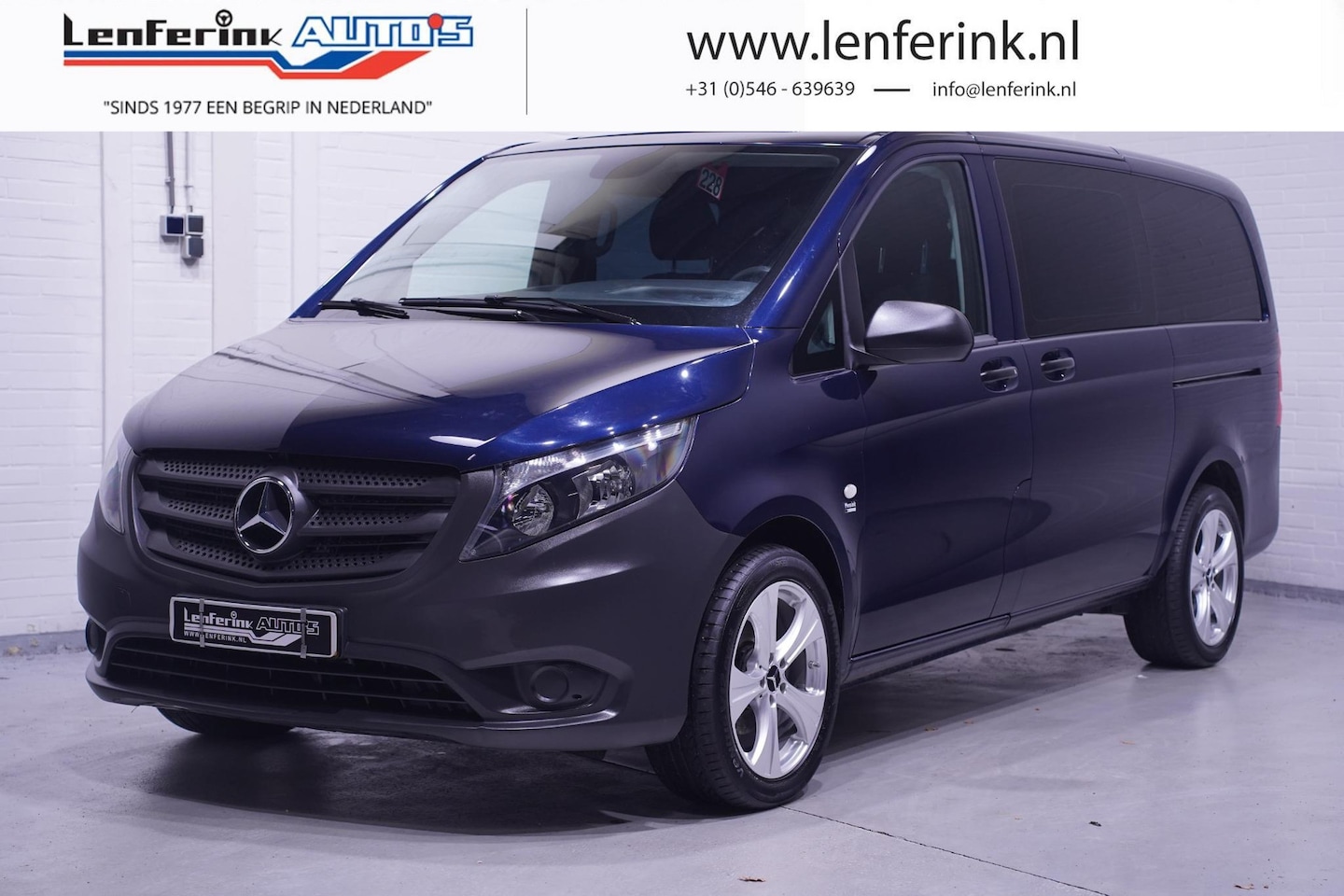 Mercedes-Benz Vito - 111 CDI Dubbel Cabine Lang 2x Schuifdeur Airco, Camera, Cruise Control, 17" LMV, 5-Zits - AutoWereld.nl