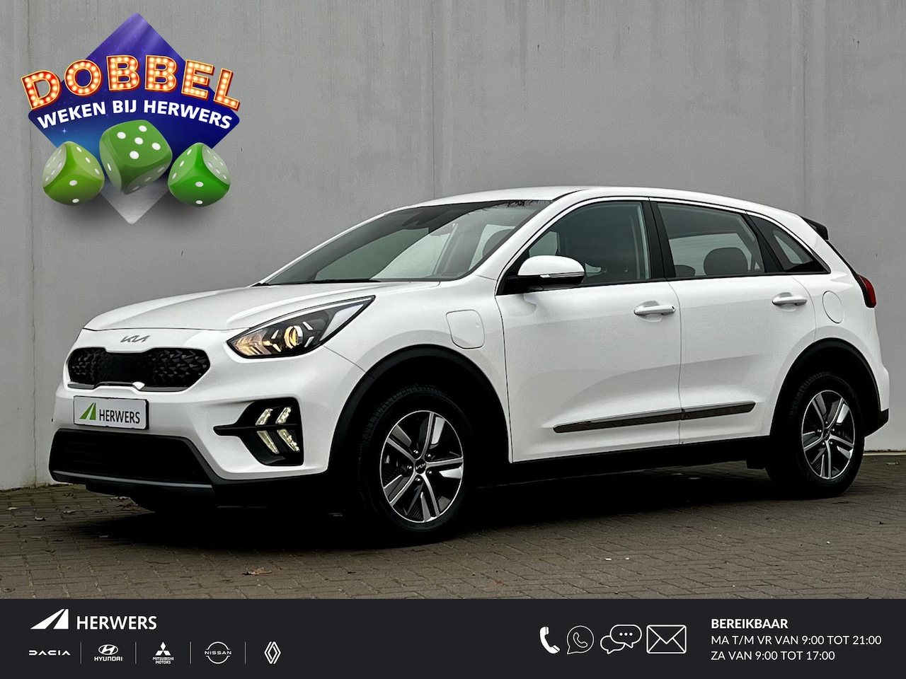 Kia Niro - 1.6 GDi PHEV DynamicLine / Plug-in / Trekgewicht 1.300 kg /  EAER bereik 49 km / EAER bere - AutoWereld.nl