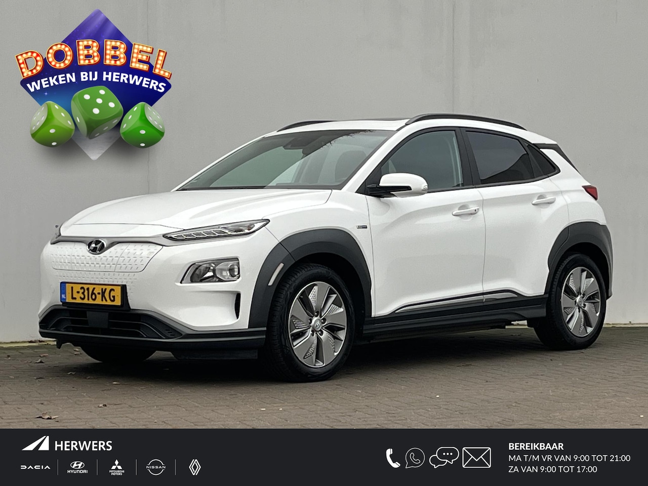 Hyundai Kona Electric - EV Fashion 64 kWh / Adaptieve cruise control / Achteruitrijcamera / Stoelverwarming / Appl - AutoWereld.nl