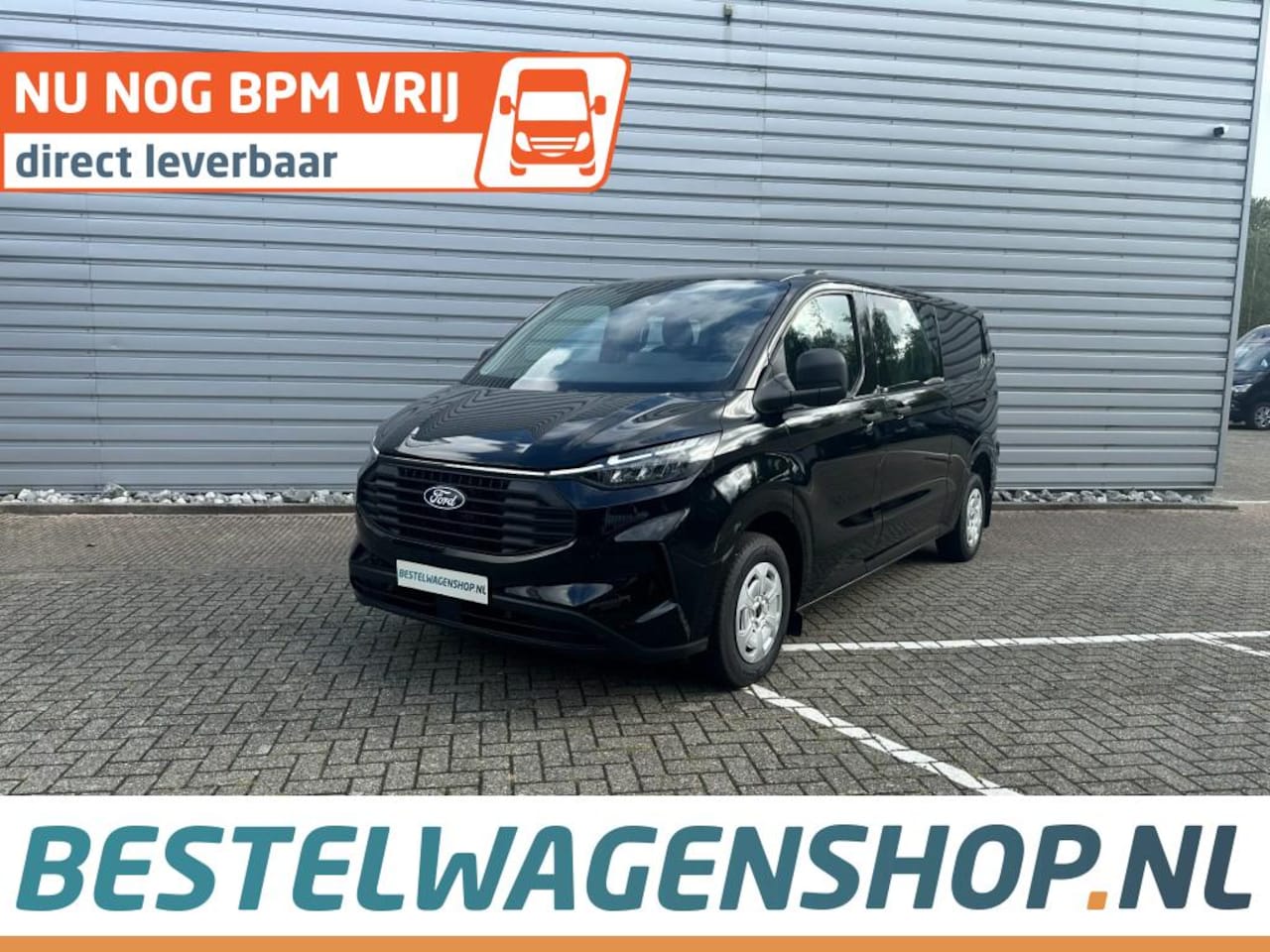 Ford Transit Custom - Trend L2H1 320 Double Cab 136PK AUTOMAAT 2X SCHUIFDEUR - AutoWereld.nl