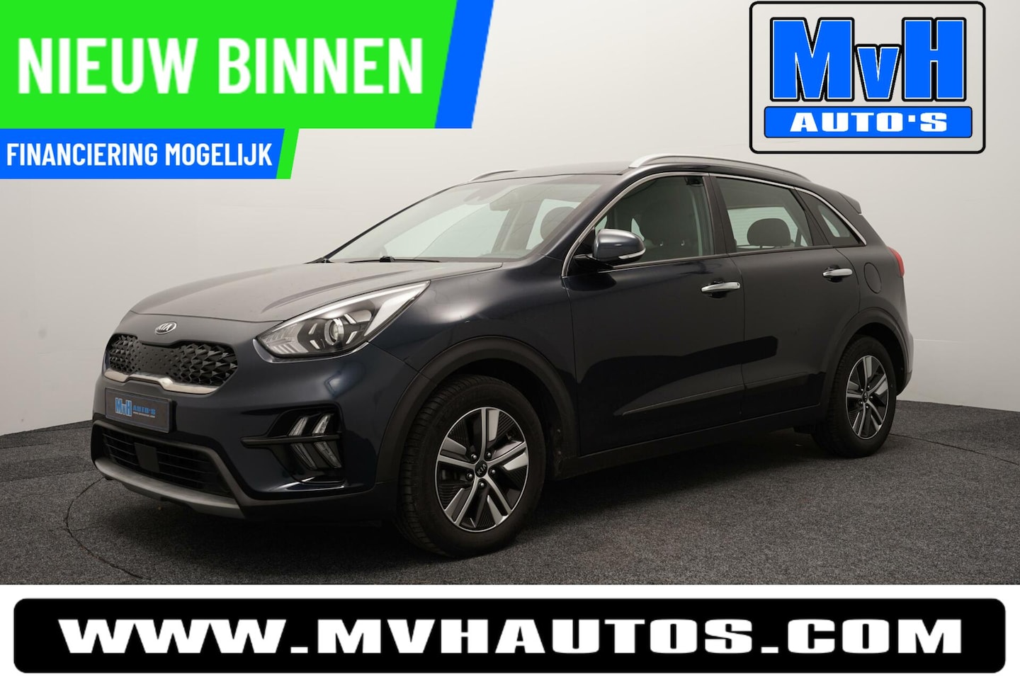 Kia Niro - 1.6 GDi Hybrid DynamicLine|ADAP.CRUISE|NAVI|CAMERA - AutoWereld.nl