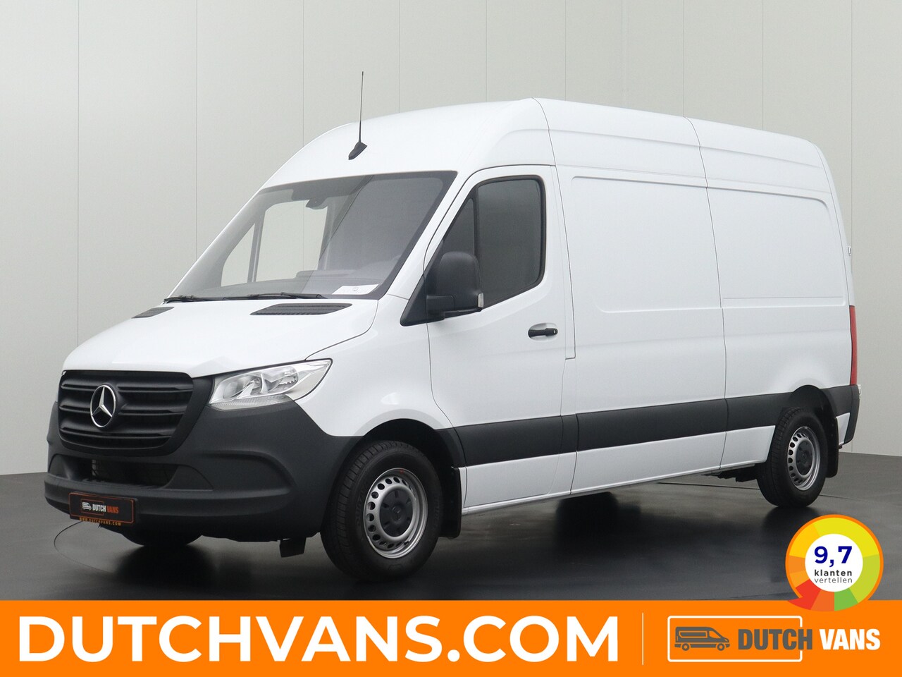 Mercedes-Benz Sprinter - 315CDI L2H2 | Trekhaak 2000Kg | Touchscreen Multimedia | 3-Persoons | Betimmering - AutoWereld.nl