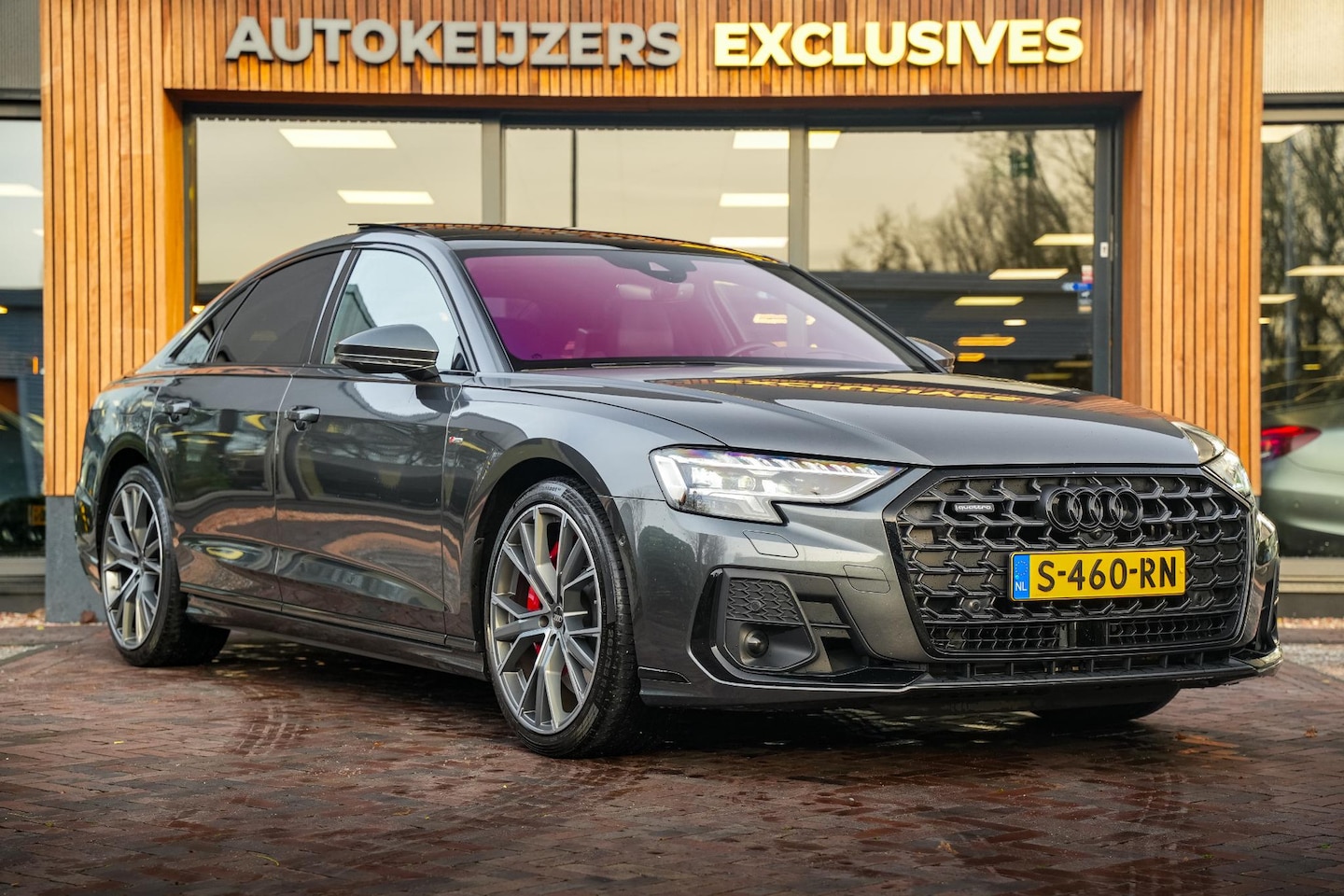 Audi A8 - 60 TFSI e quattro Pano 360 Camera HUD Clima Cruise Leer 21"LM - AutoWereld.nl