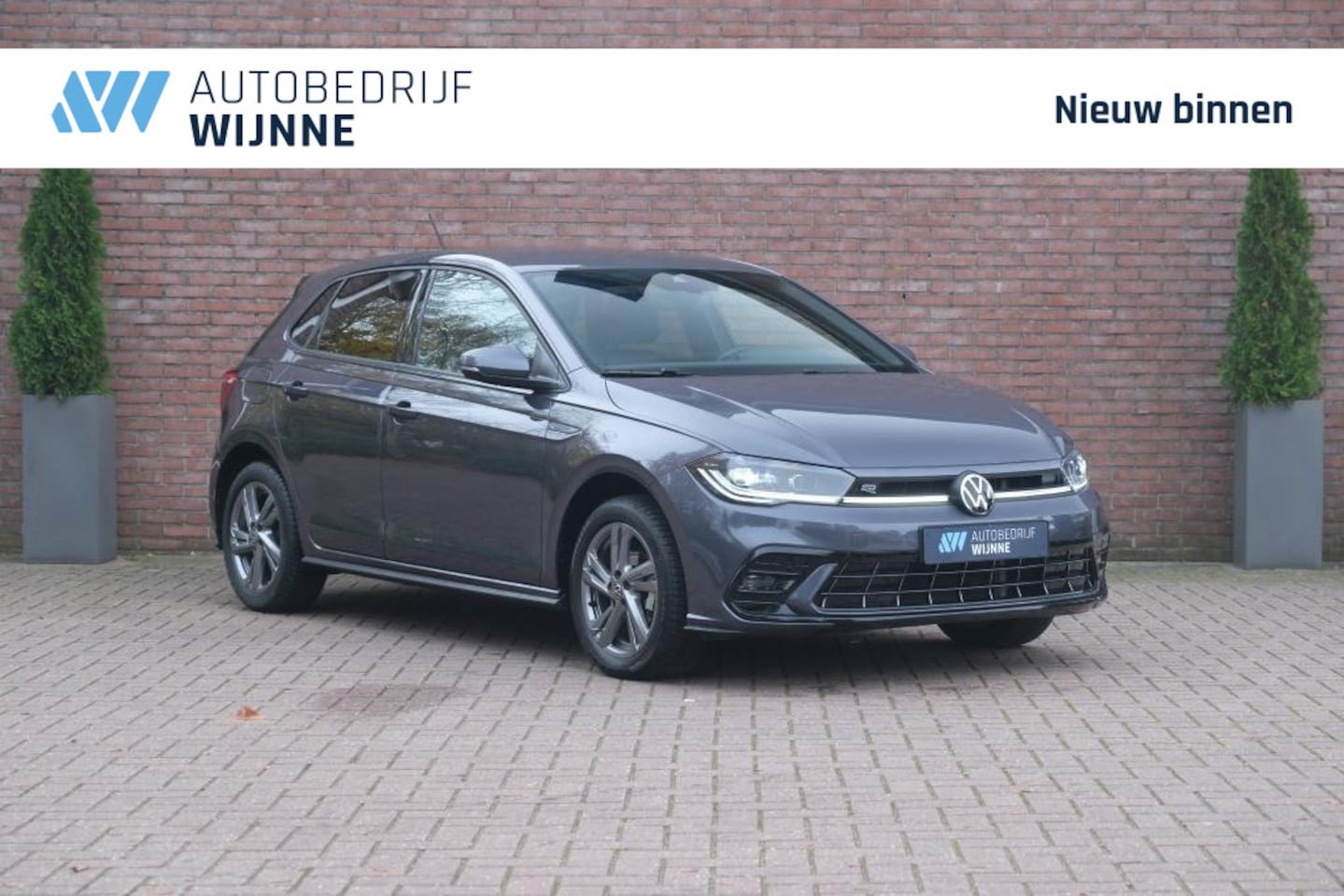 Volkswagen Polo - 1.0 TSi 95pk R-Line Business | Navi | App Connect | Adaptive Cruise | Matrix LED | PDC | S - AutoWereld.nl