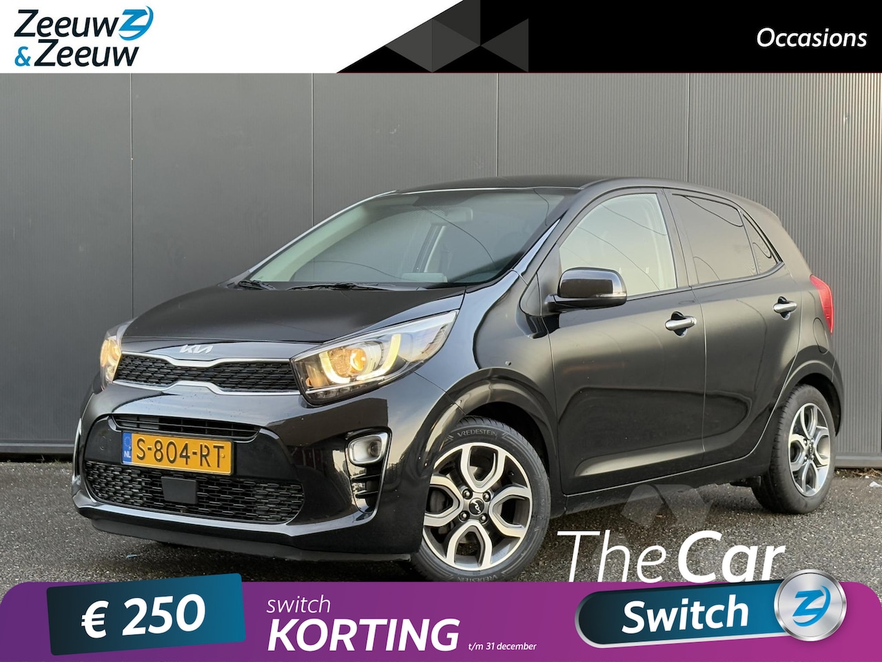 Kia Picanto - 1.0i DynamicPlusLine Fabrieksgarantie t/m 01-04-2030 | NAP - AutoWereld.nl