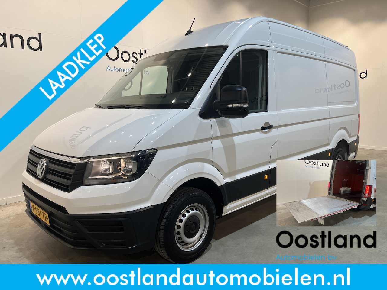 Volkswagen Crafter - 35 2.0 TDI L3H3 140 PK / Dhollandia Portaallaadklep / Euro 6 / Airco / Cruise Control / Ca - AutoWereld.nl