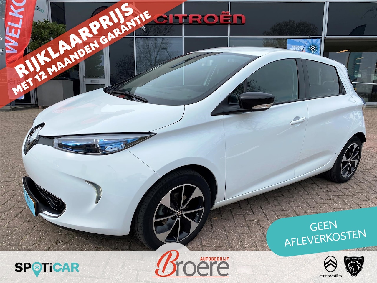 Renault Zoe - R90 92pk Intens 41kWh inclusief KOOPACCU | camera, parkeersensoren, navigatie, mode 2 en 3 - AutoWereld.nl