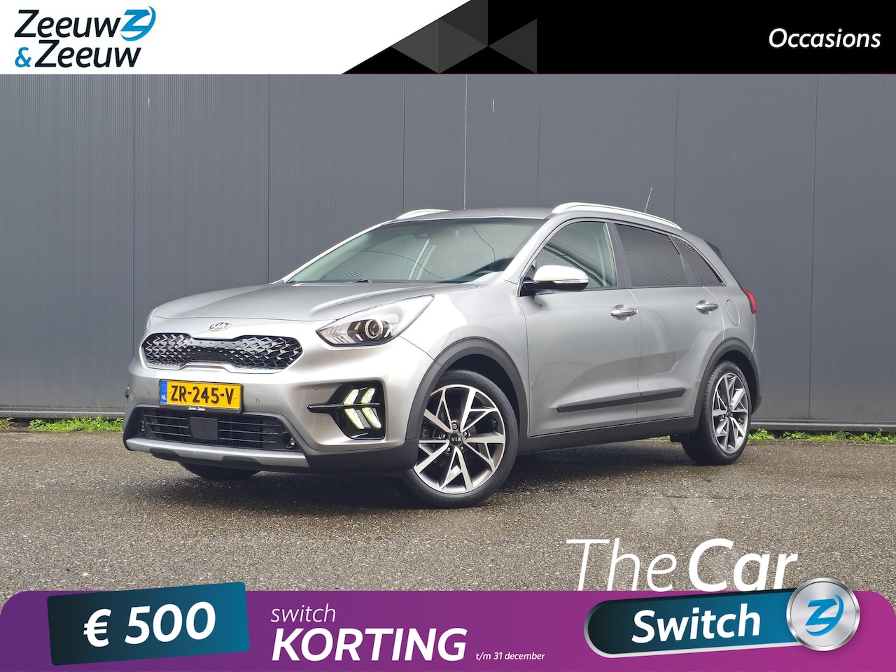 Kia Niro - 1.6i Hybrid DynamicPlusLine 1e Eigenaar | Dealer onderhouden | Navi | Climate & (adaptieve - AutoWereld.nl