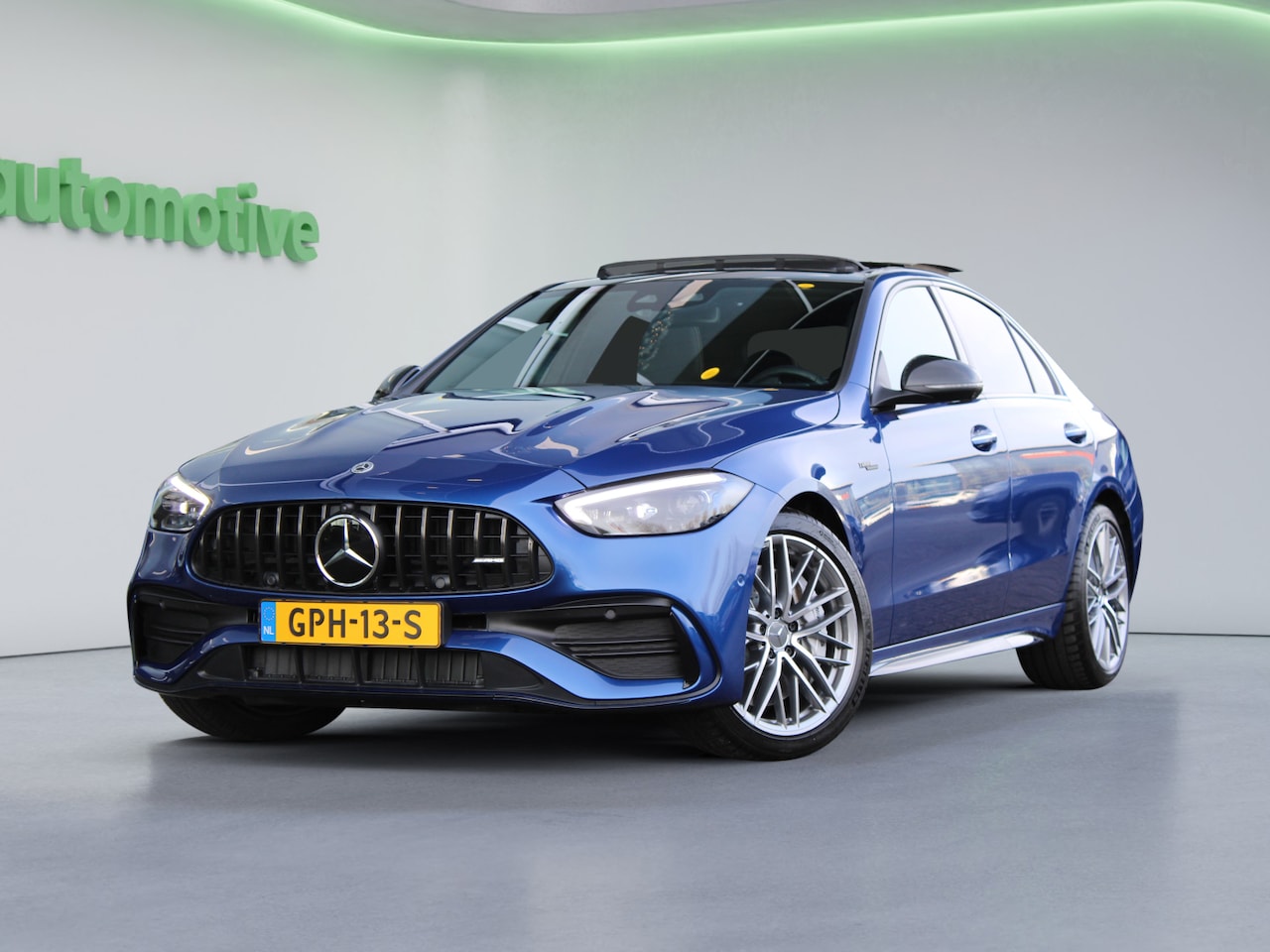 Mercedes-Benz C-klasse - AMG 43 4MATIC | VOL! | HUD | MEMORY | BURMESTER | 4WIELSTURING | 360 | PANO | - AutoWereld.nl