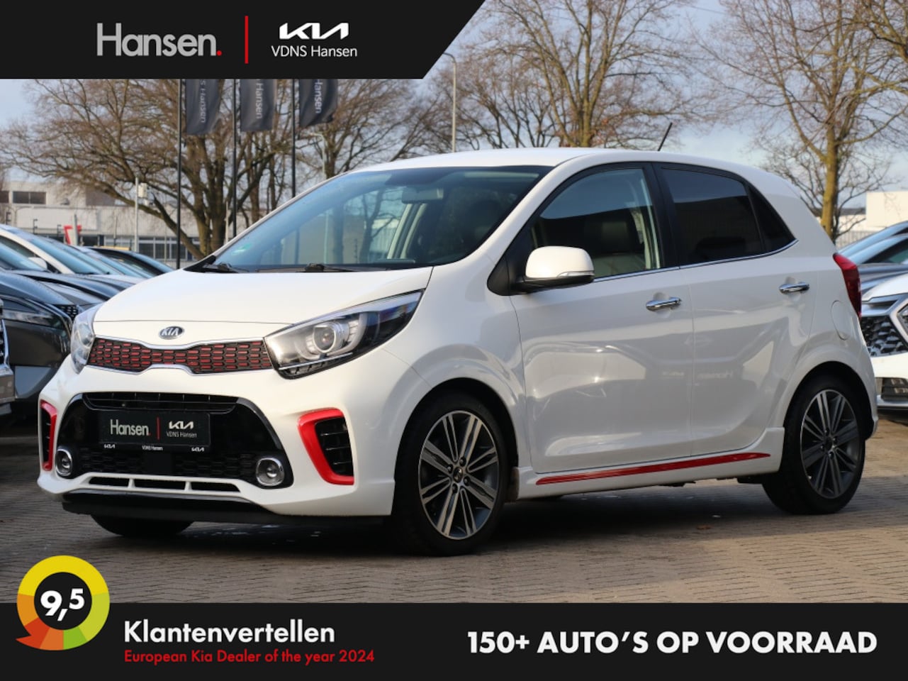 Kia Picanto - 1.2 CVVT GT-Line I Navi I Leder - AutoWereld.nl