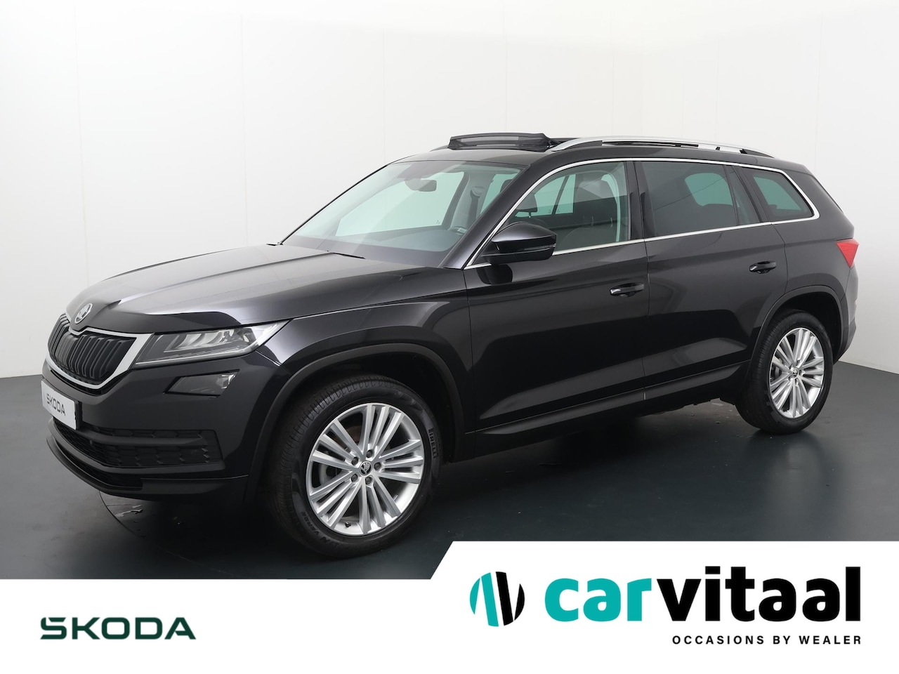 Skoda Kodiaq - 1.5 TSI Business Edition | 150 PK | Trekhaak | Elektrische bedienbaar panoramadak | Naviga - AutoWereld.nl