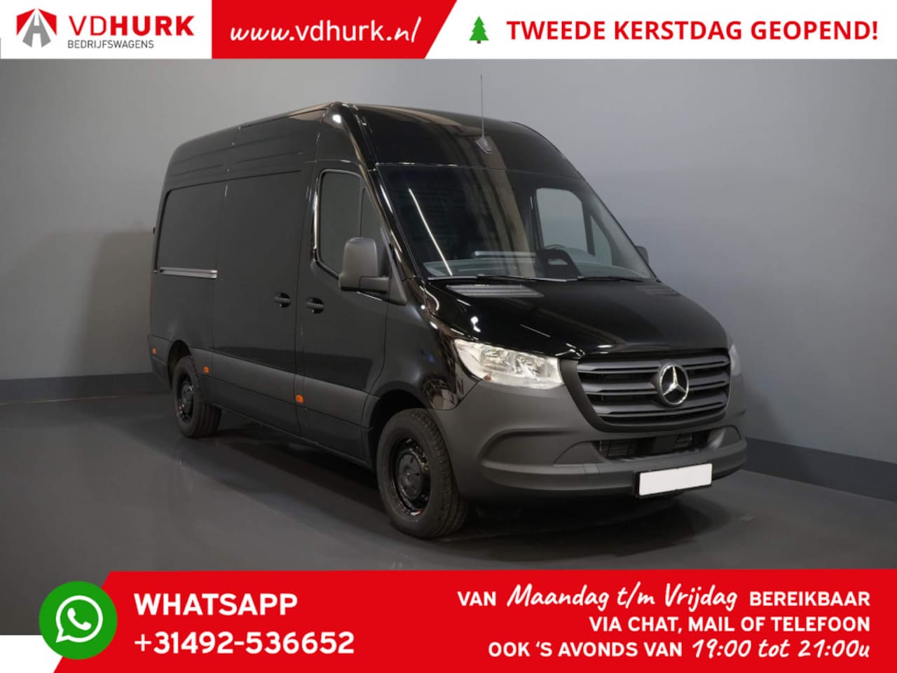 Mercedes-Benz Sprinter - 317 CDI Aut. L2H2 Facelift/ 3.5t Trekverm./ Betimmerd/ Navi/ Carplay/ Camera/ Cruise/Trekh - AutoWereld.nl