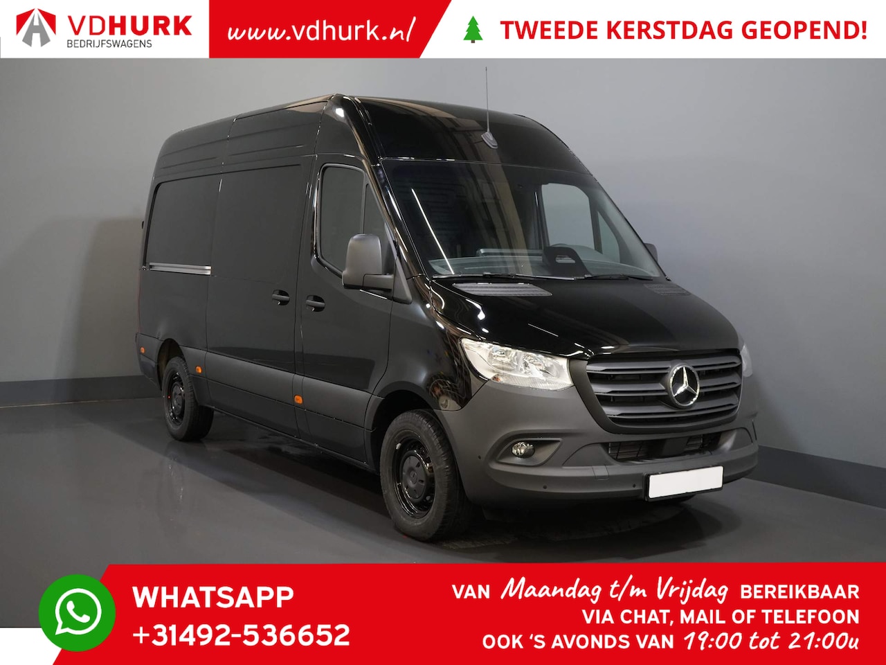 Mercedes-Benz Sprinter - 317 CDI Aut. L2H2 Facelift/ 3.5t Trekverm./ Betimmerd/ Camera/ Cruise/Trekhaak/ Opstap/ Ge - AutoWereld.nl