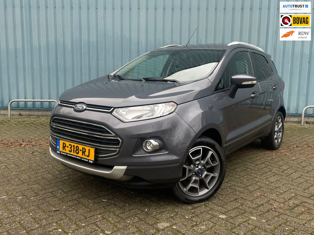 Ford EcoSport - 1.0 EcoBoost Titanium 1.0 EcoBoost Titanium, climate control, parkeerhulp achter - AutoWereld.nl