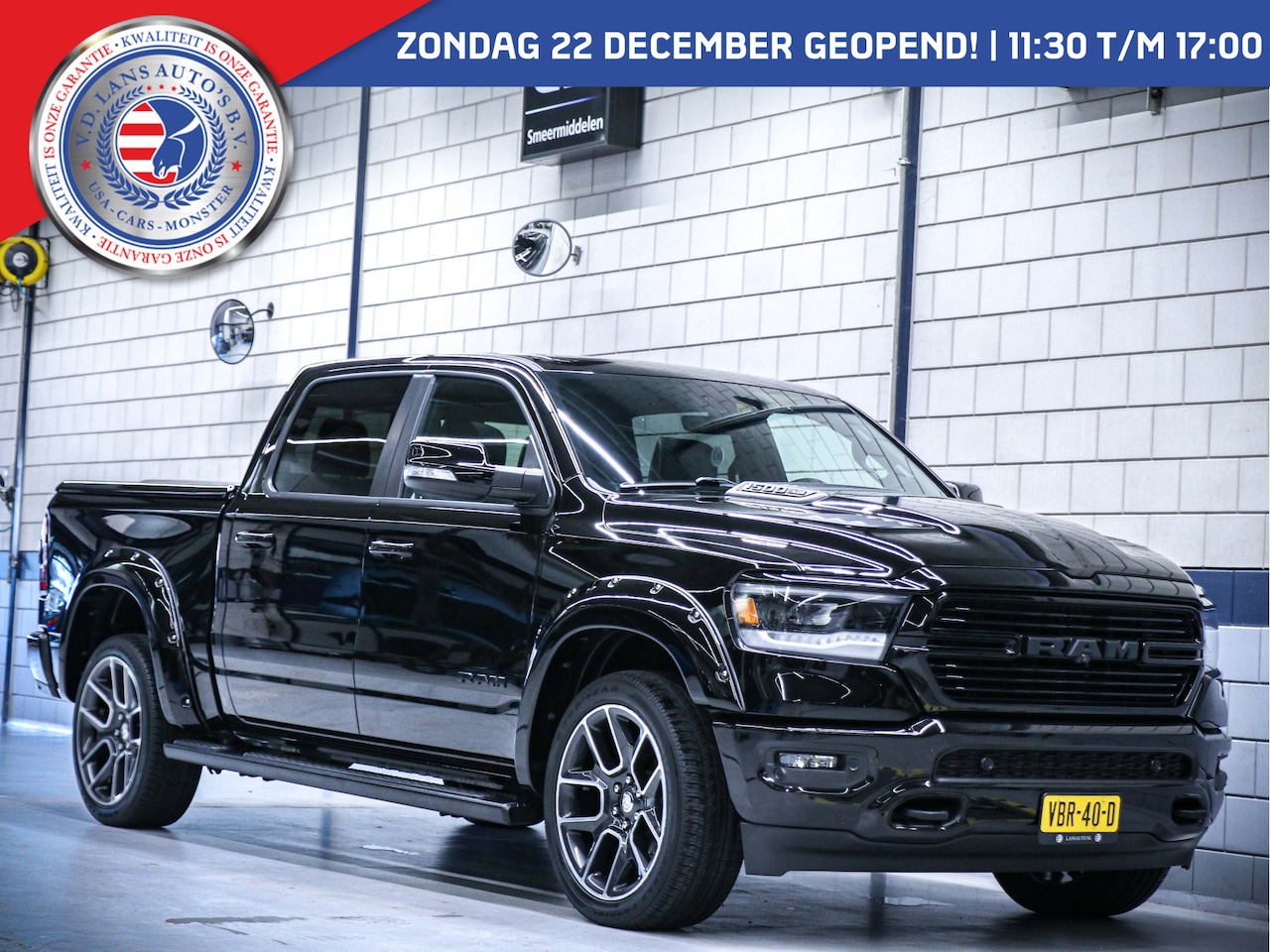 Dodge Ram 1500 - Laramie | FULL OPTION | 5.7L V8 4x4 | | Luchtvering | Panorama dak | - AutoWereld.nl