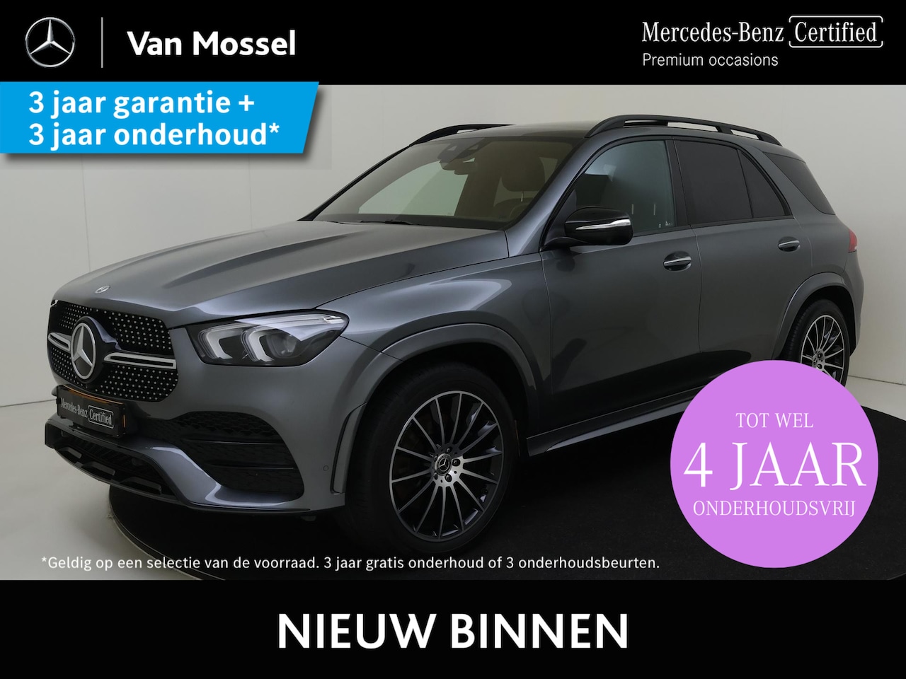 Mercedes-Benz GLE-Klasse - 400 d 4MATIC Premium Plus / Stoelverwarming / 360Graden-Camera / Panaroma-schuifdak / Luch - AutoWereld.nl