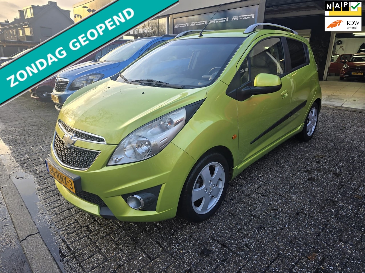 Chevrolet Spark - 1.2 16V LTZ | 2E EIGENAAR | 12MND GARANTIE | AIRCO | LMV | ELEC RAMEN | - AutoWereld.nl